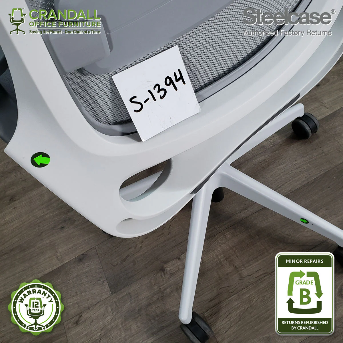 S-1394 - Steelcase Series 1  - Grade B - Image 3