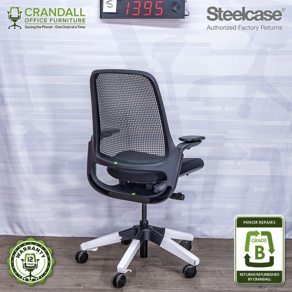 S-1395 - Steelcase Series 1  - Grade B - Image 2