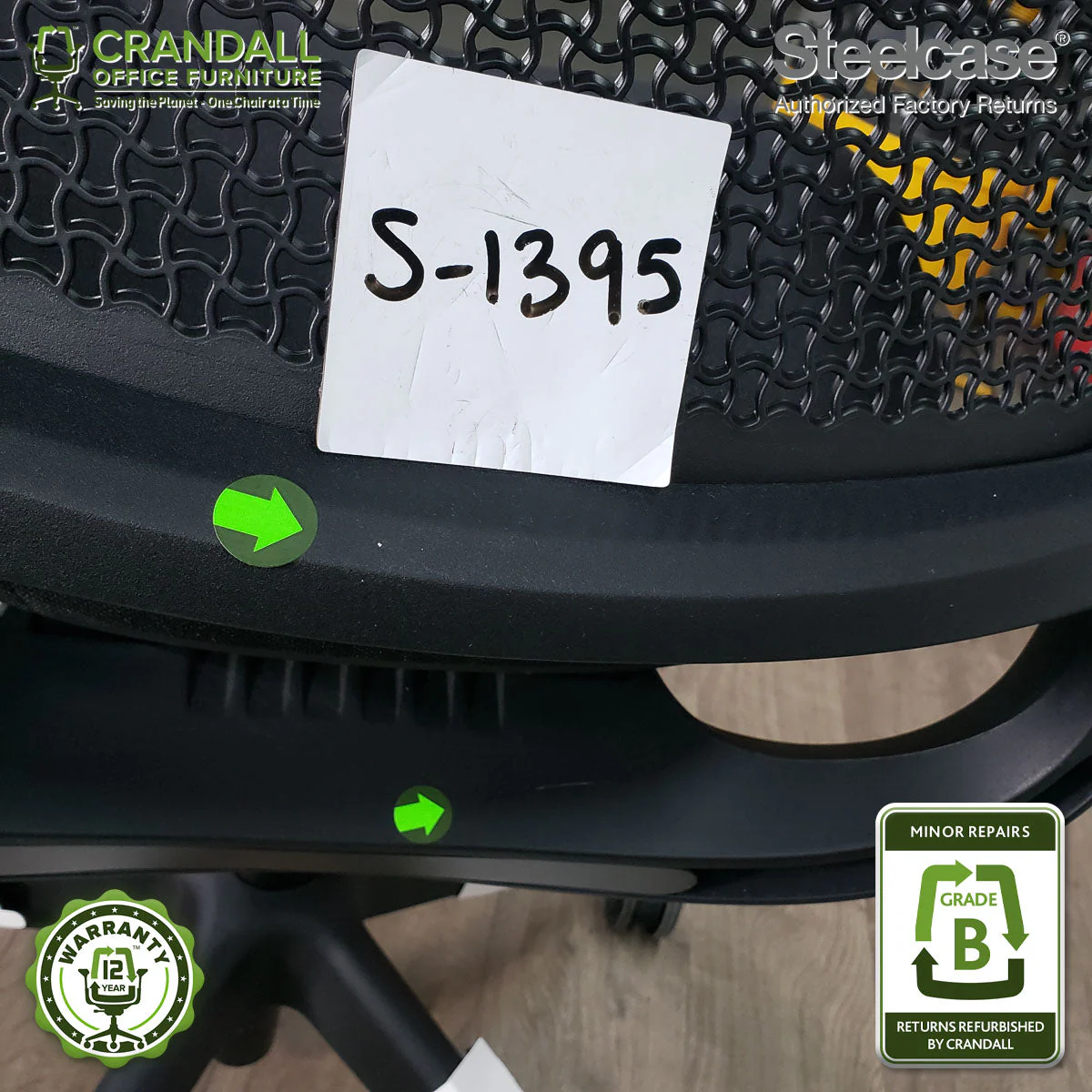 S-1395 - Steelcase Series 1  - Grade B - Image 3