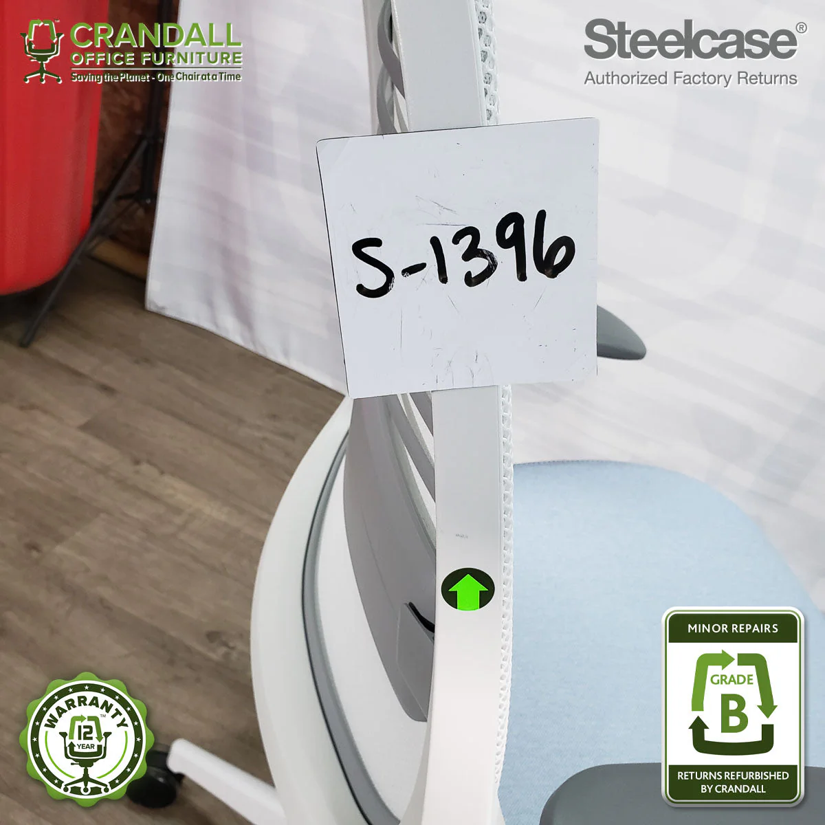 S-1396 - Steelcase Series 1  - Grade B - Image 3