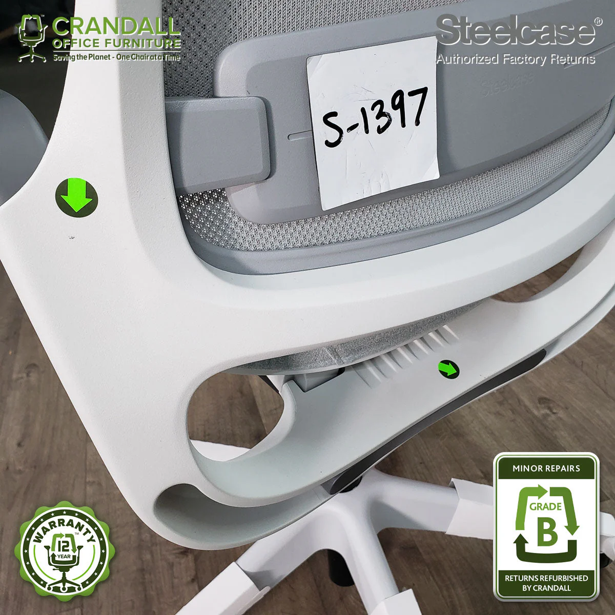 S-1397 - Steelcase Series 1  - Grade B - Image 3
