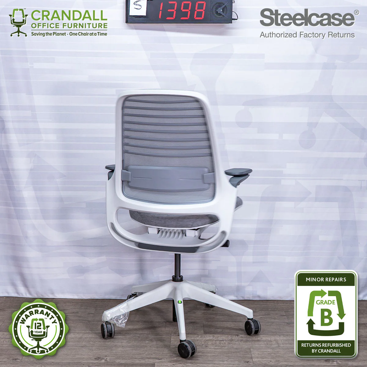 S-1398 - Steelcase Series 1  - Grade B - Image 2