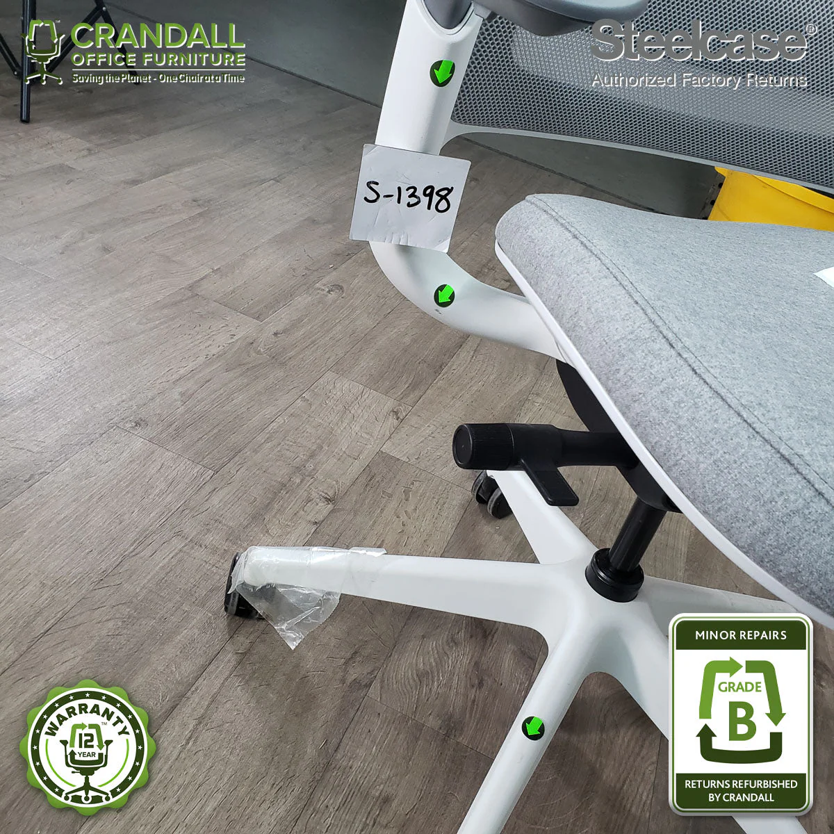 S-1398 - Steelcase Series 1  - Grade B - Image 3