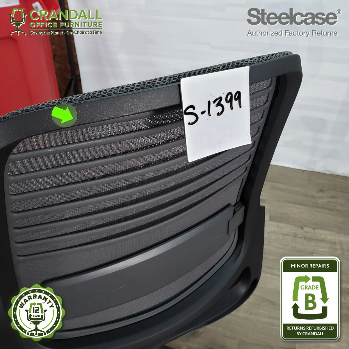 S-1399 - Steelcase Series 1 - Grade B - Image 3
