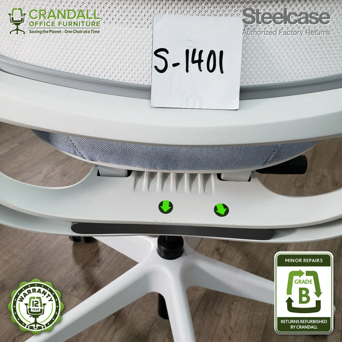 S-1401 - Steelcase Series 1  - Grade B - Image 3