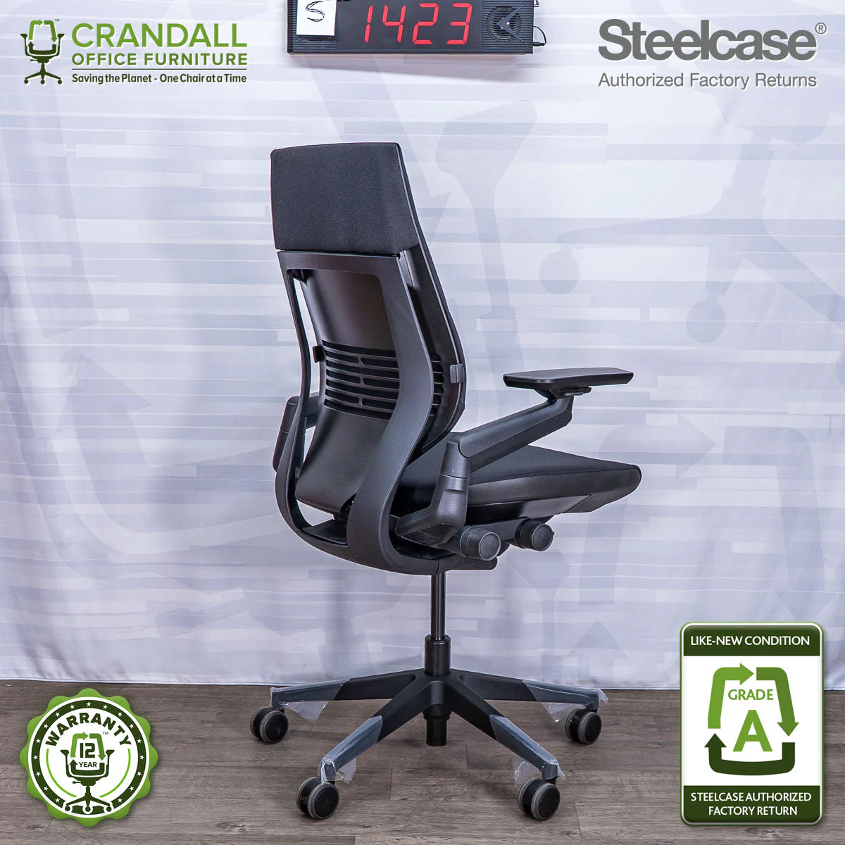 S-1423 - Steelcase Gesture  - Grade A - Image 2