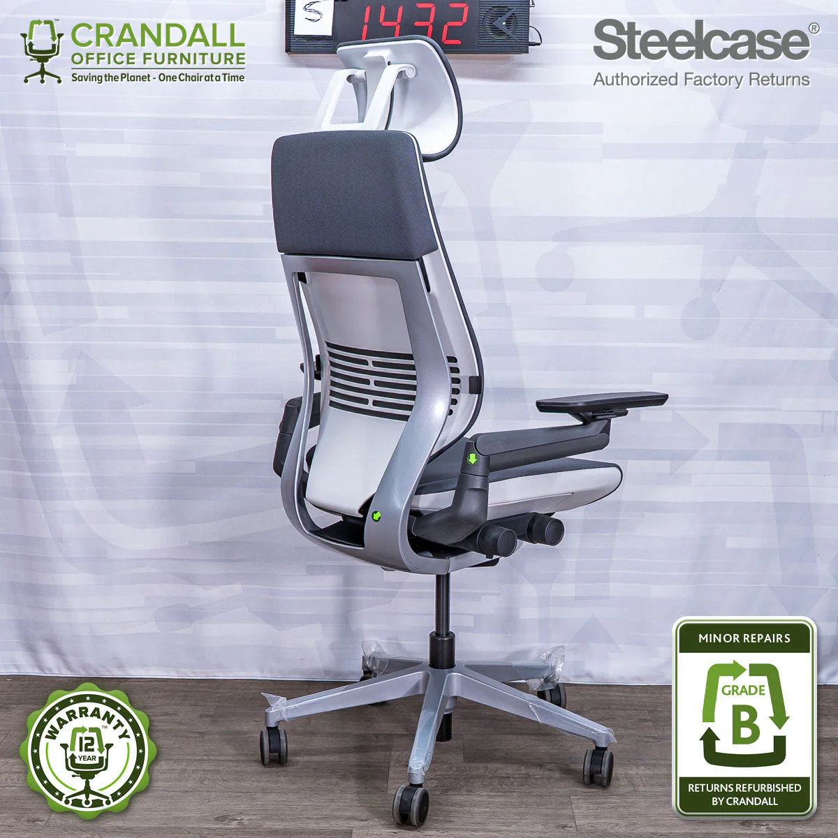S-1432 - Steelcase Gesture  - Grade B - Image 2