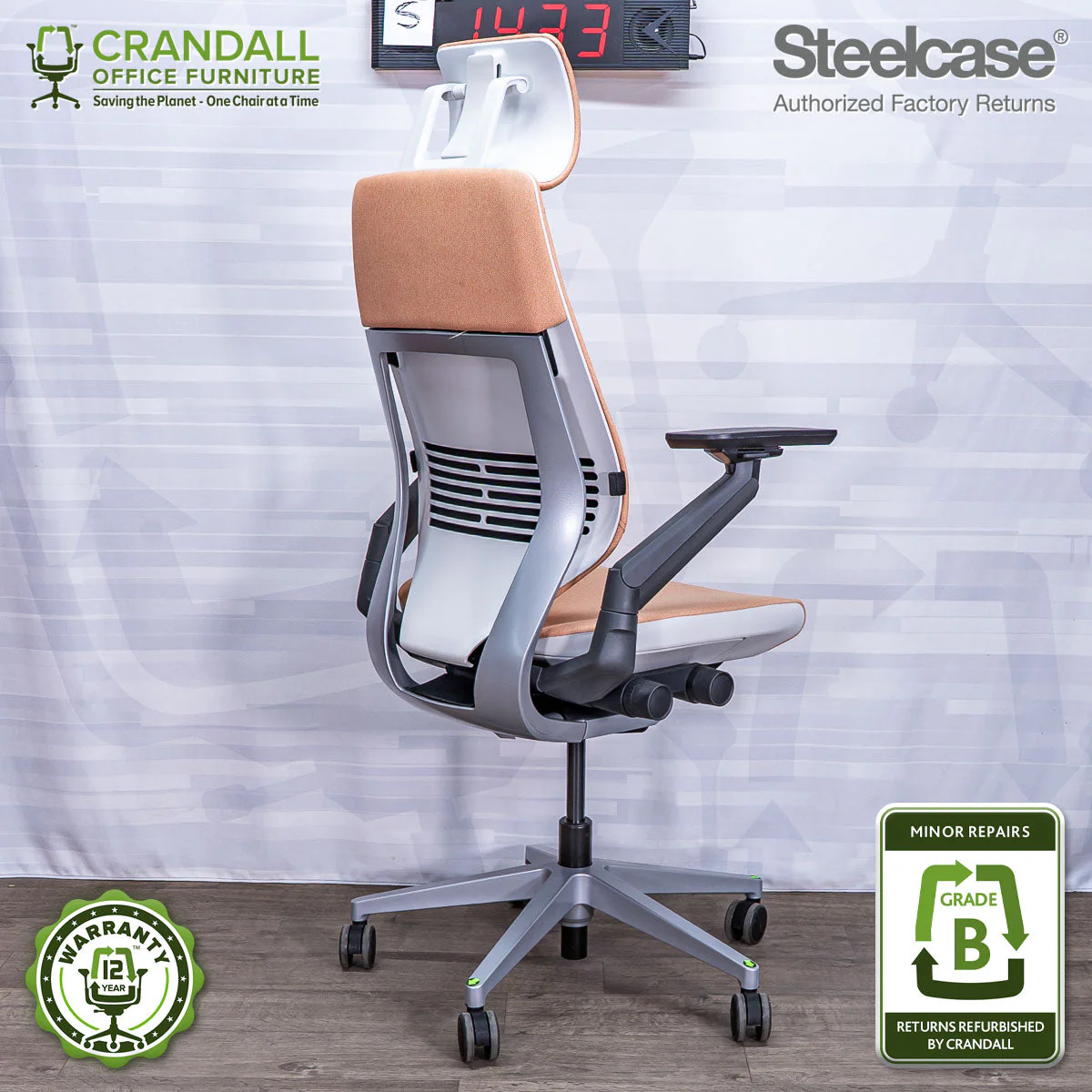 S-1433 - Steelcase Gesture  - Grade B - Image 2