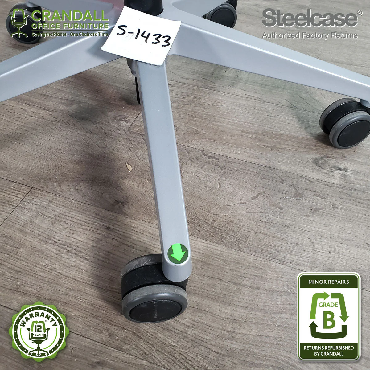 S-1433 - Steelcase Gesture  - Grade B - Image 3