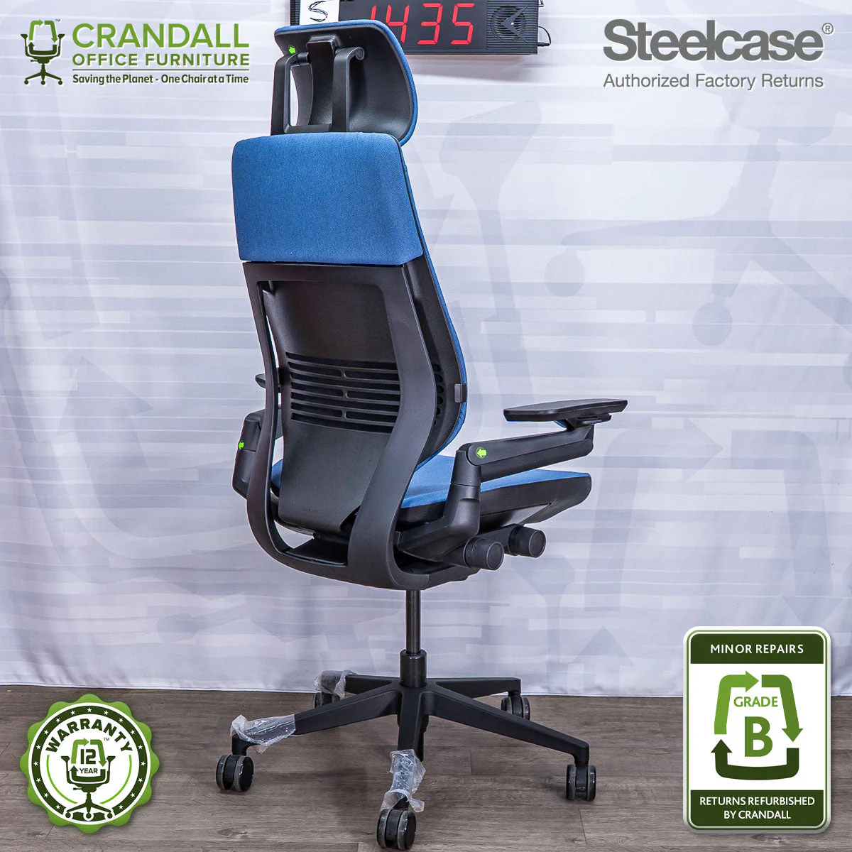 S-1435 - Steelcase Gesture  - Grade B - Image 2