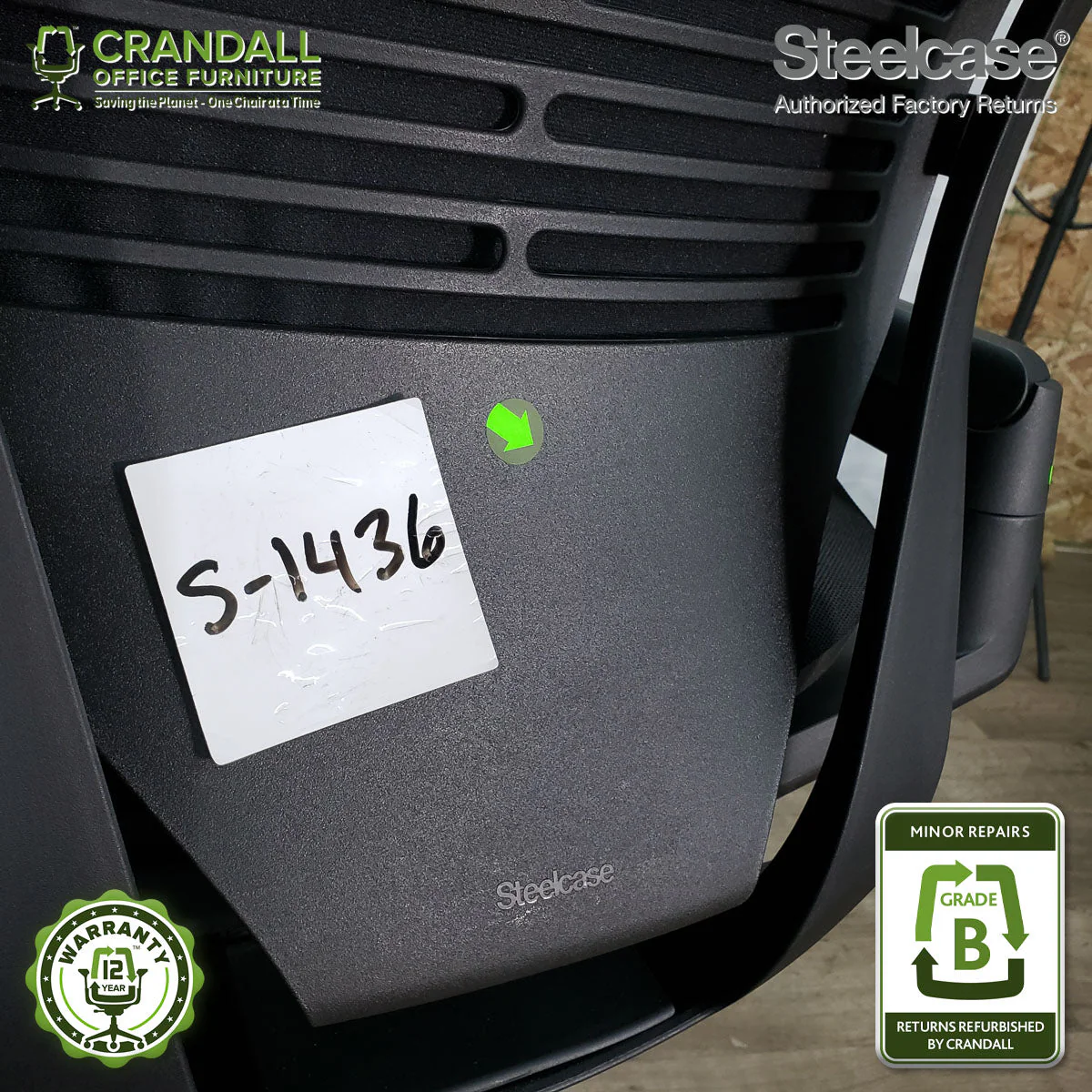 S-1436 - Steelcase Gesture  - Grade B - Image 4