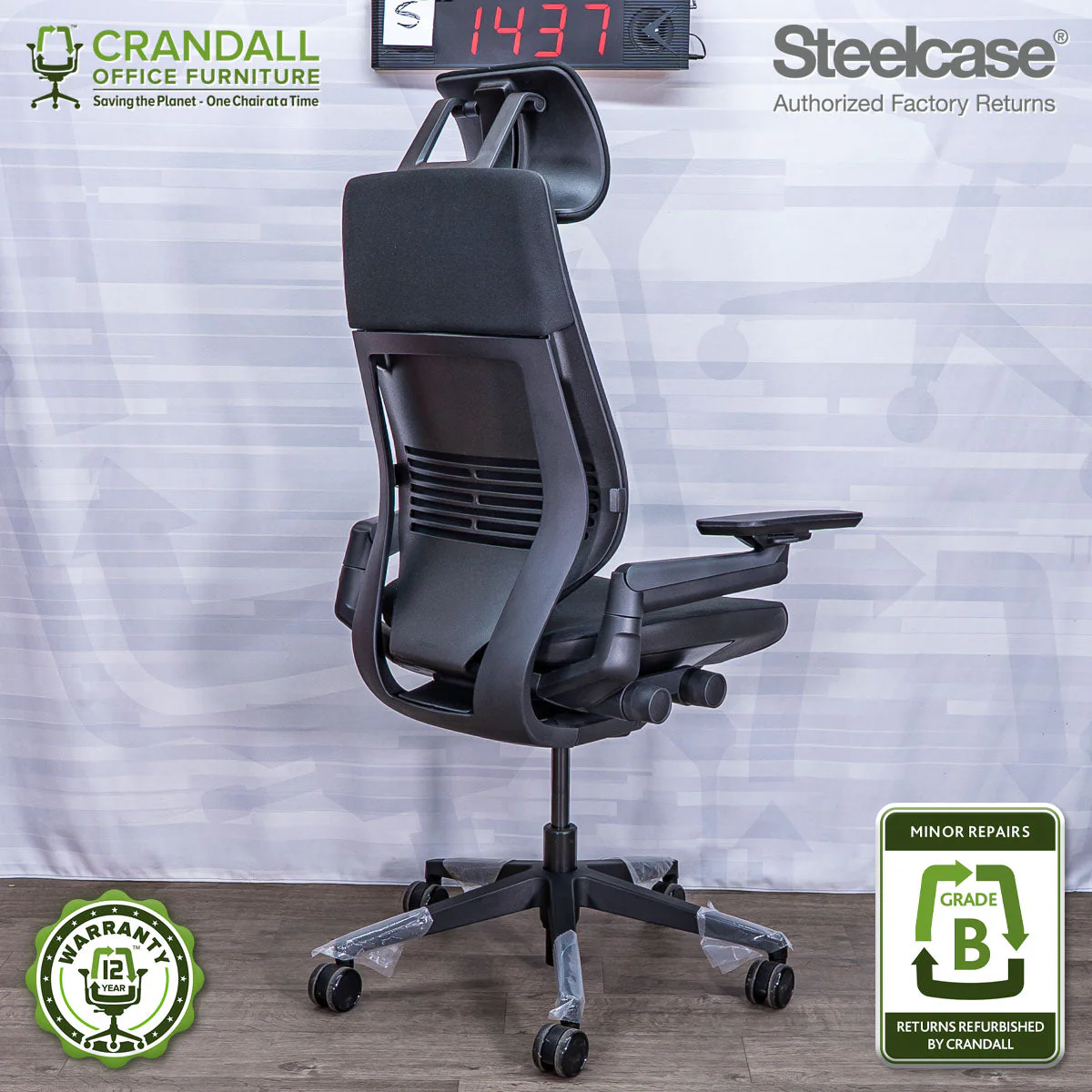 S-1437 - Steelcase Gesture  - Grade B - Image 2