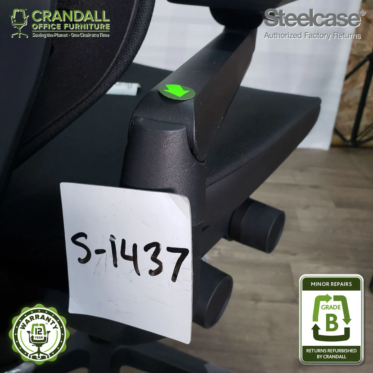 S-1437 - Steelcase Gesture  - Grade B - Image 3