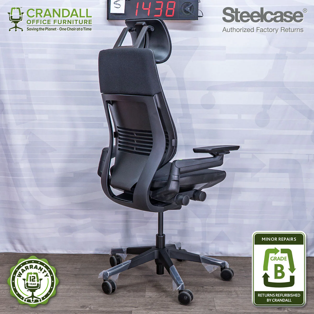 S-1438 - Steelcase Gesture - Grade B - Image 2