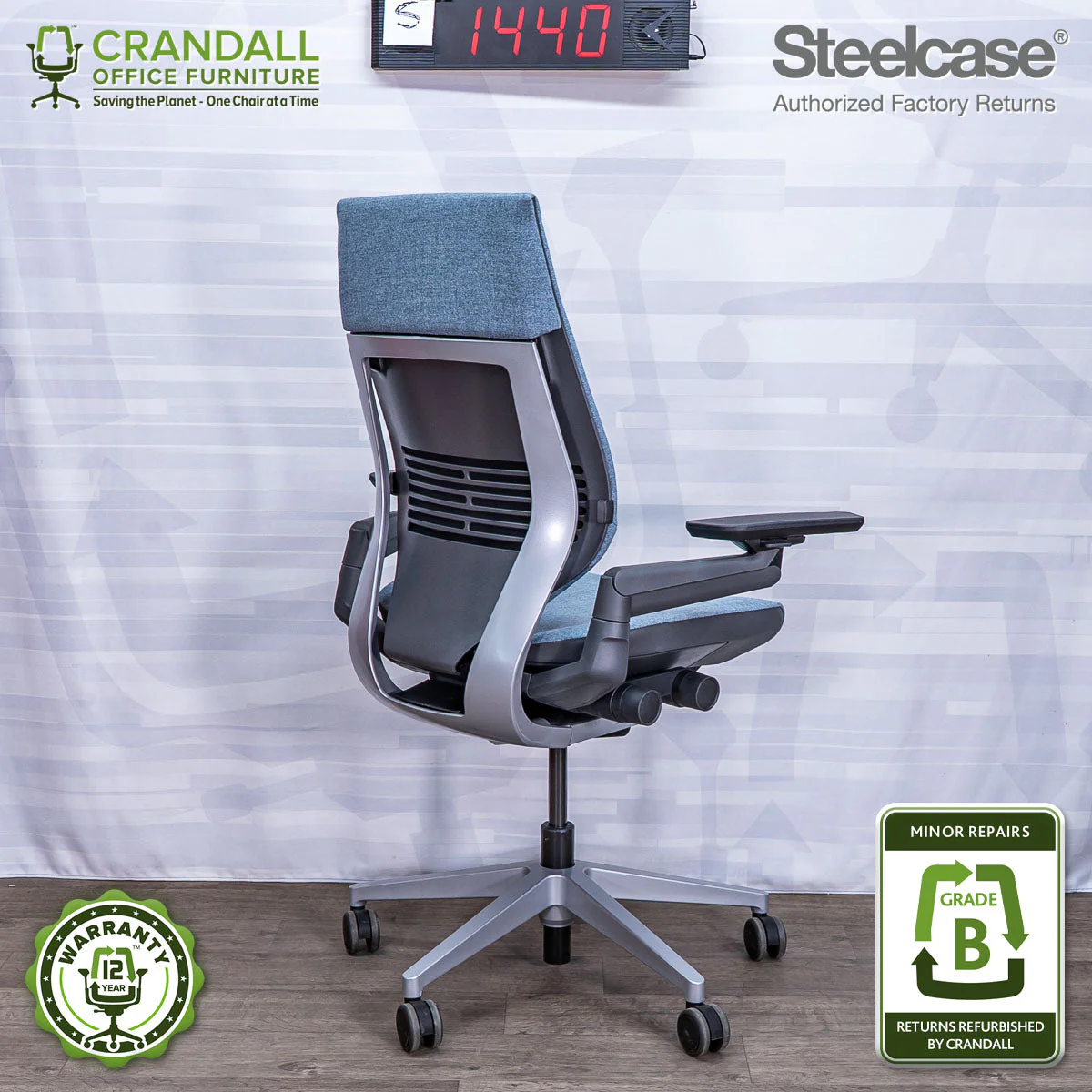 S-1440 - Steelcase Gesture  - Grade B - Image 2