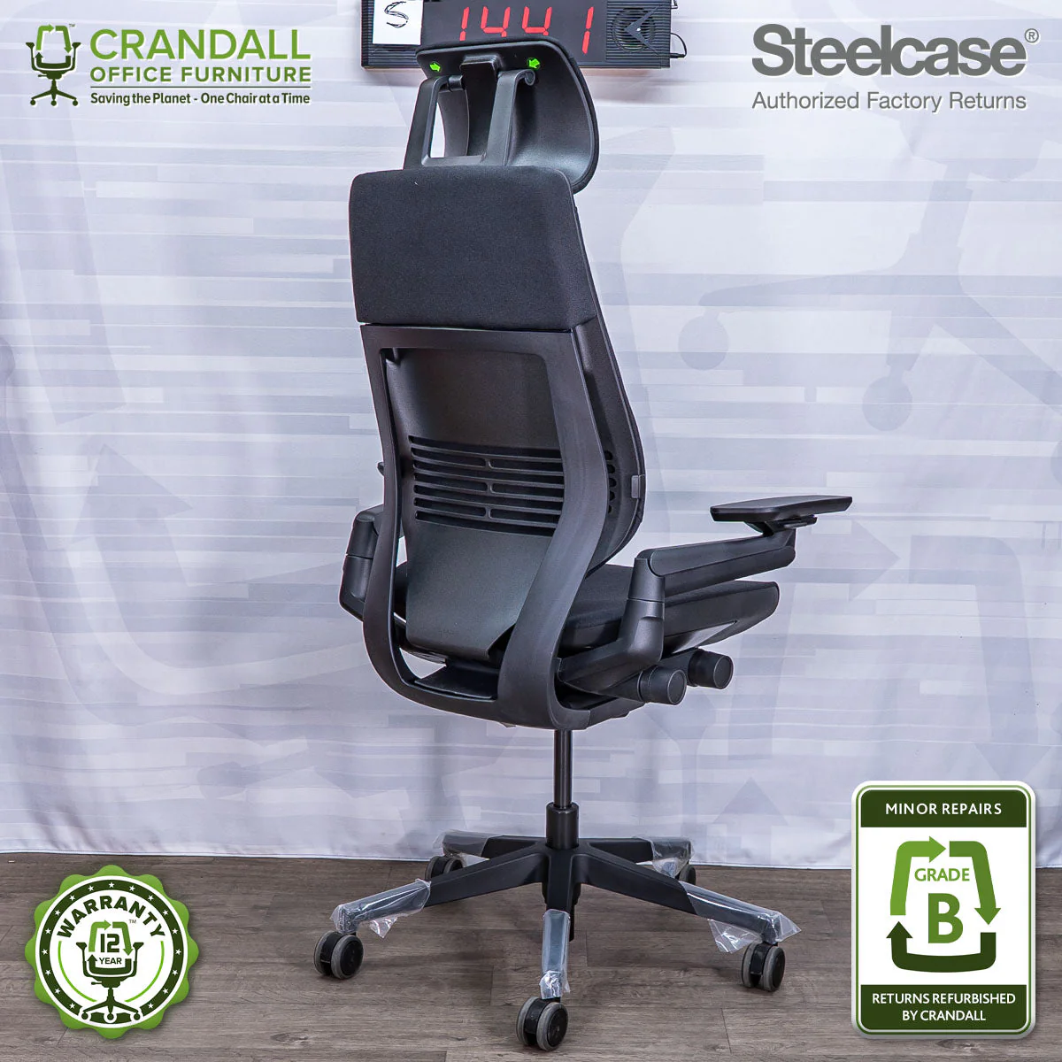 S-1441 - Steelcase Gesture  - Grade B - Image 2