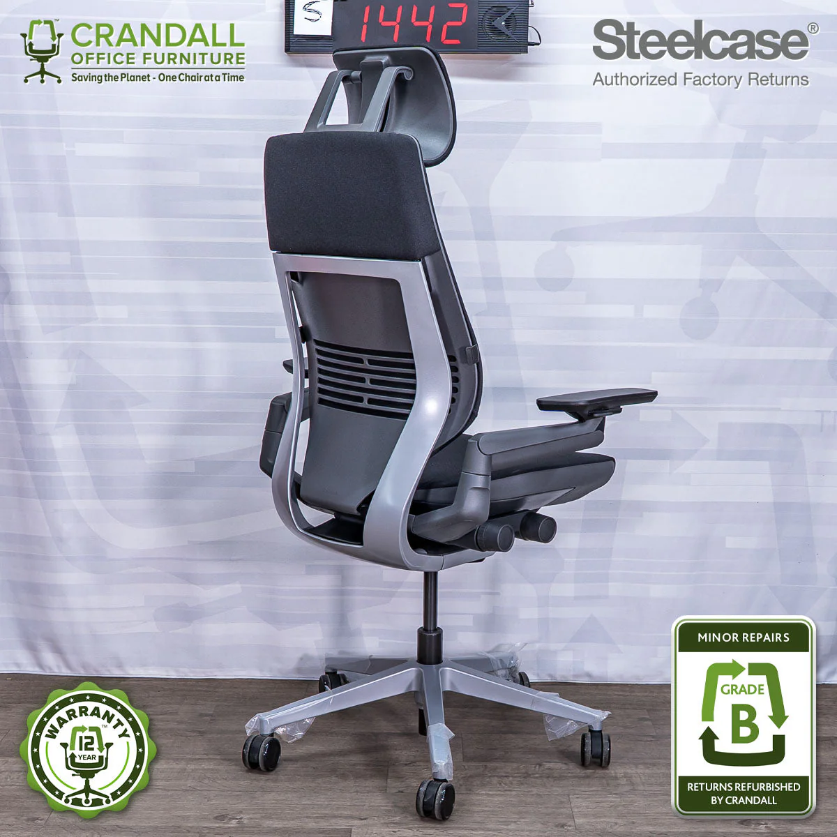 S-1442 - Steelcase Gesture  - Grade B - Image 2