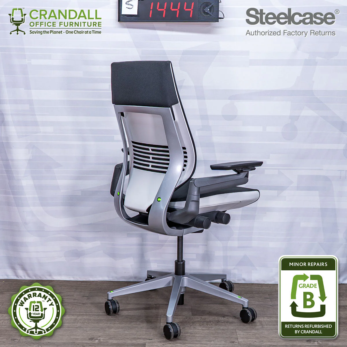 S-1444 - Steelcase Gesture  - Grade B - Image 2