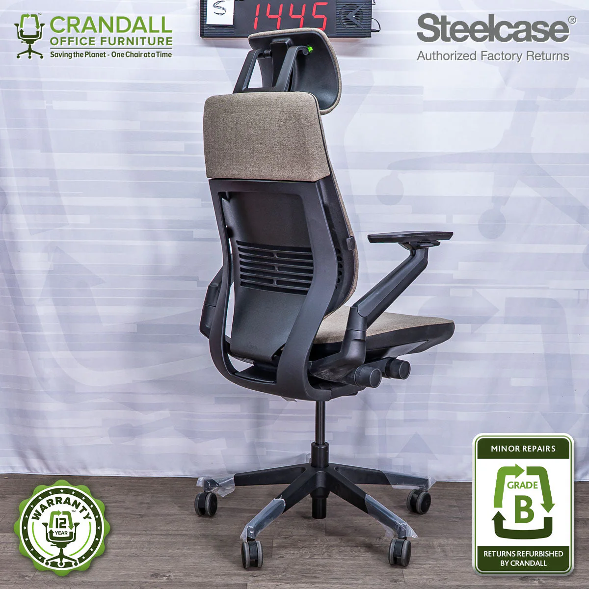 S-1445 - Steelcase Gesture  - Grade B - Image 2