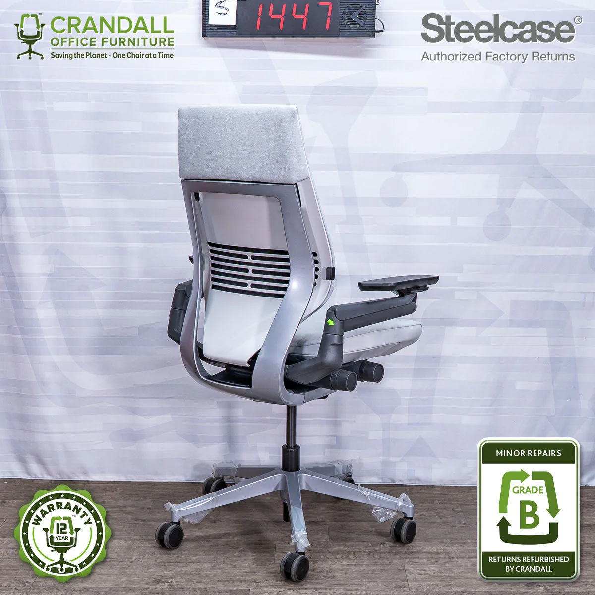 S-1447 - Steelcase Gesture  - Grade B - Image 2