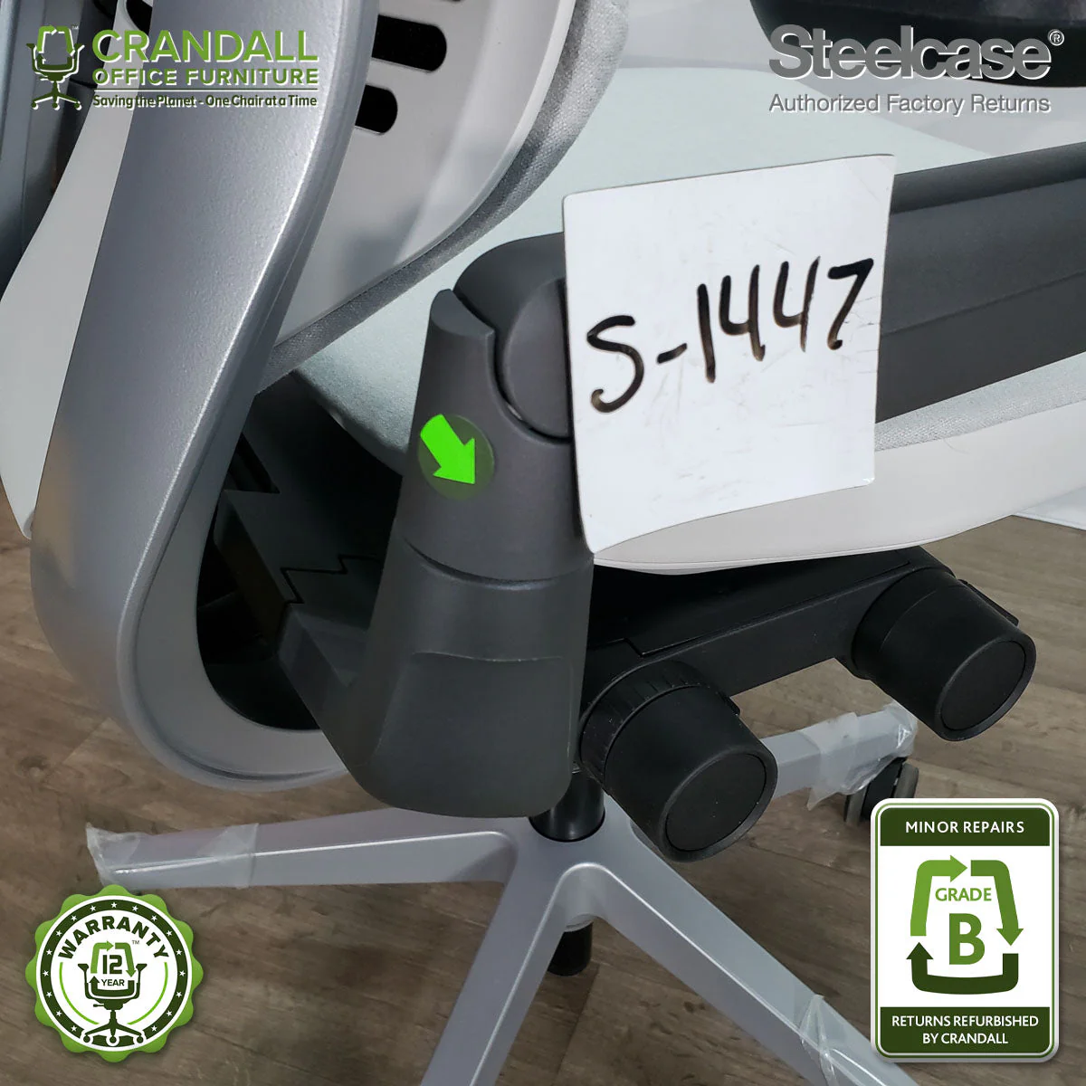S-1447 - Steelcase Gesture  - Grade B - Image 4