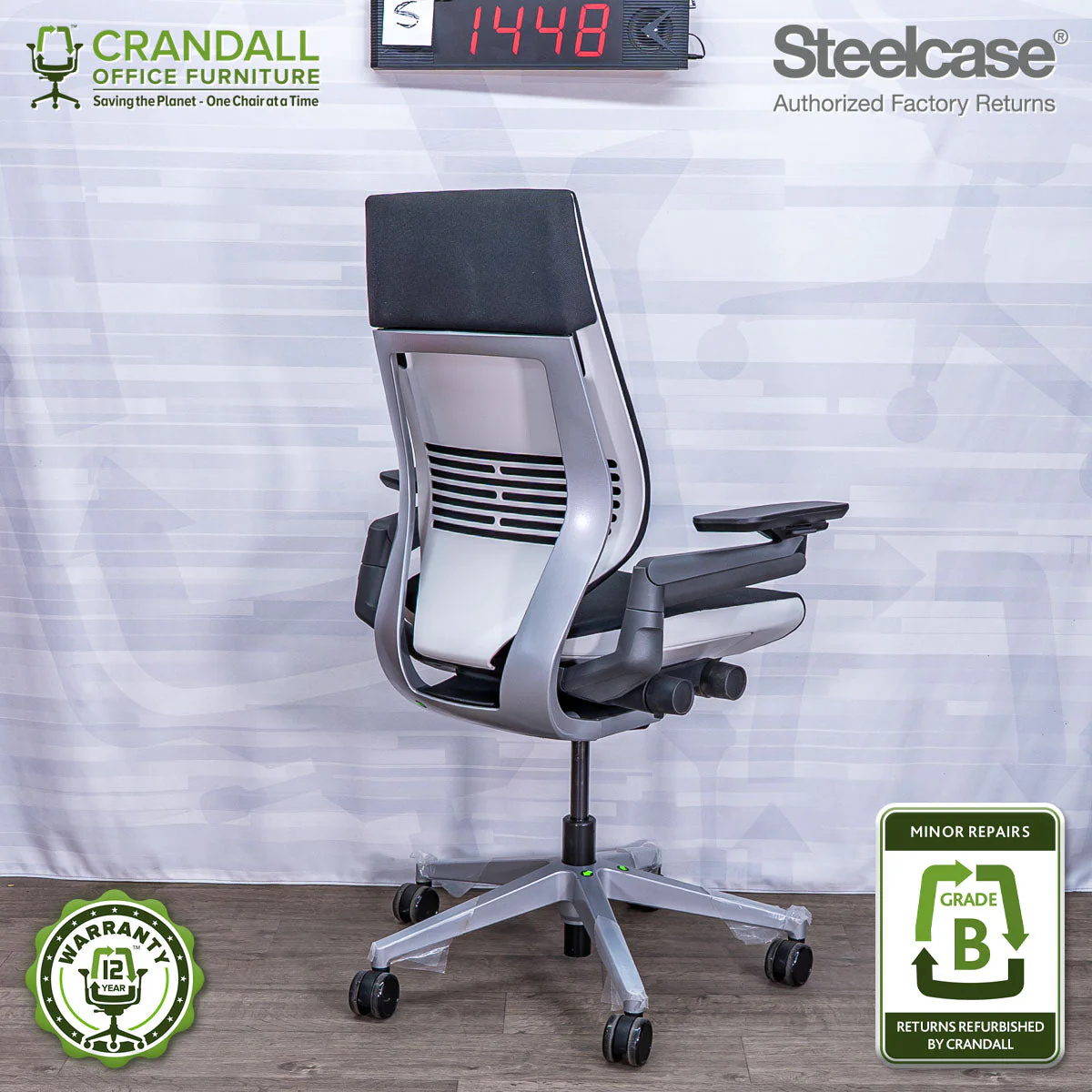 S-1448 - Steelcase Gesture  - Grade B - Image 2