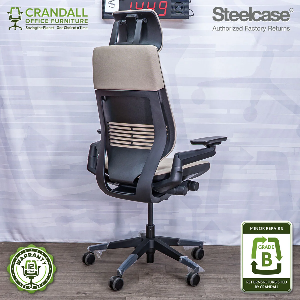 S-1449 - Steelcase Gesture  - Grade B - Image 2