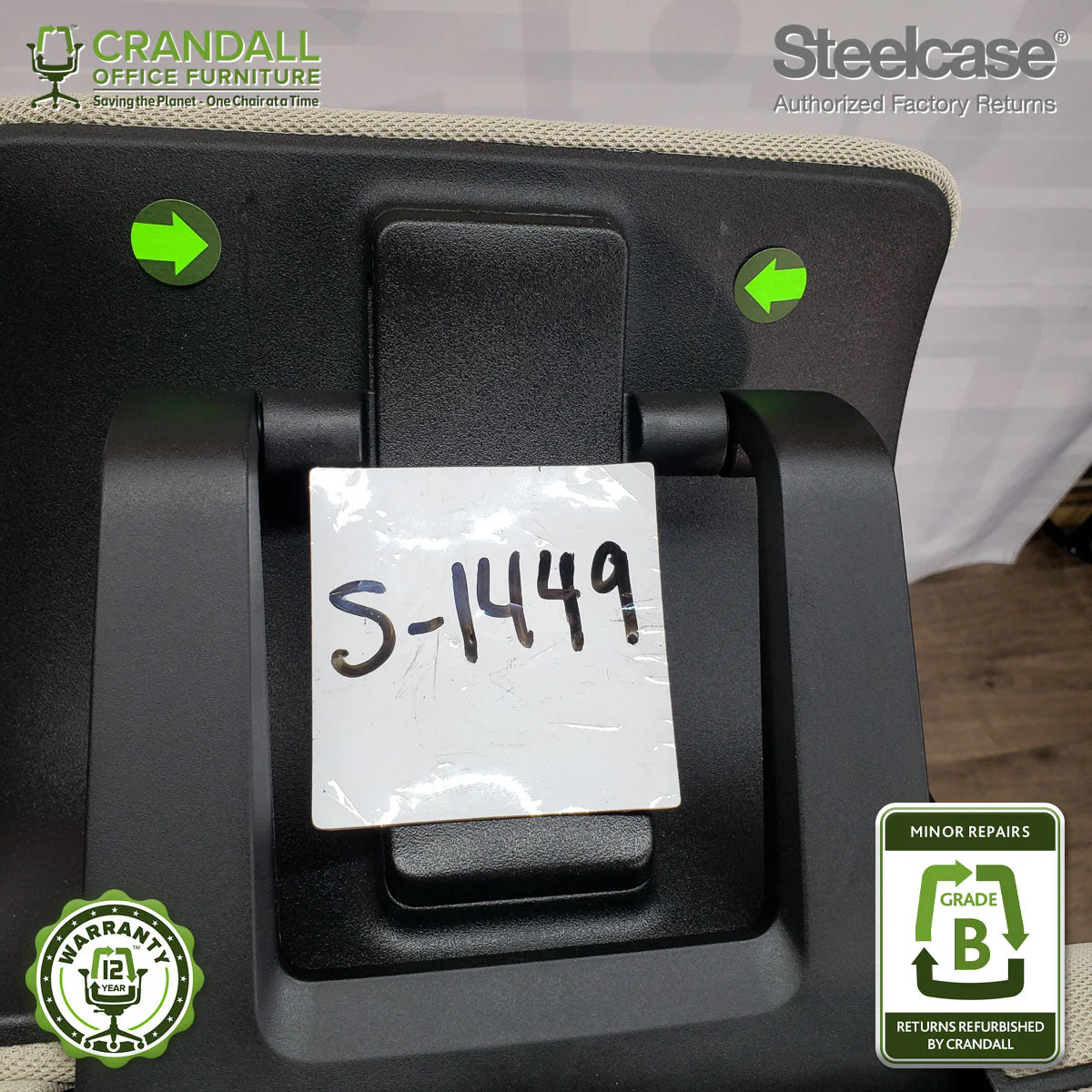 S-1449 - Steelcase Gesture  - Grade B - Image 3