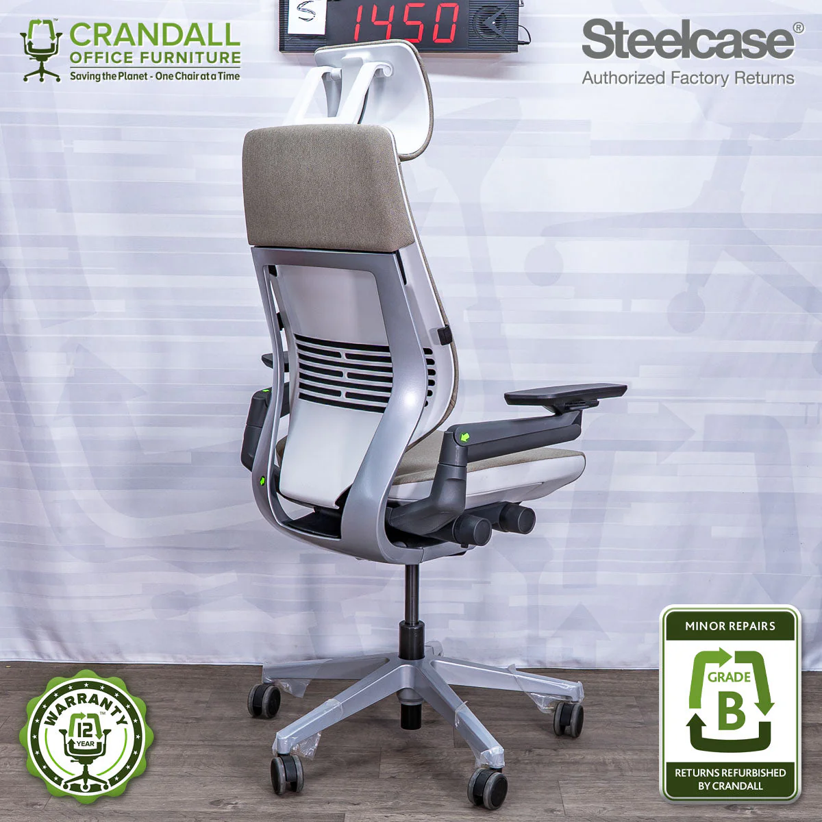 S-1450 - Steelcase Gesture  - Grade B - Image 2