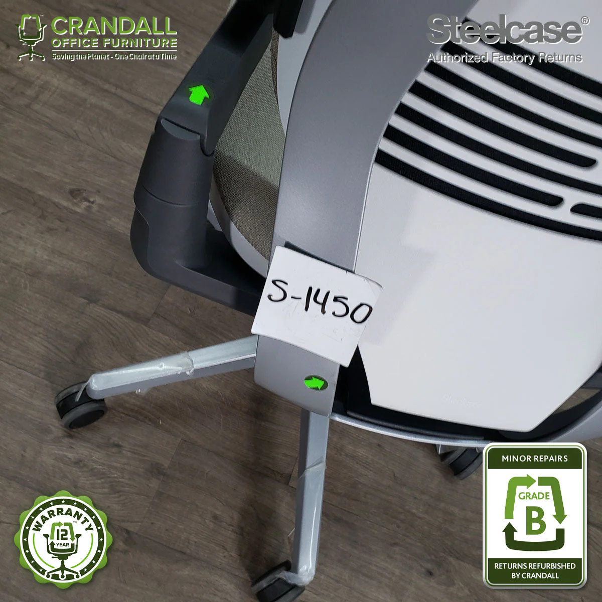 S-1450 - Steelcase Gesture  - Grade B - Image 3