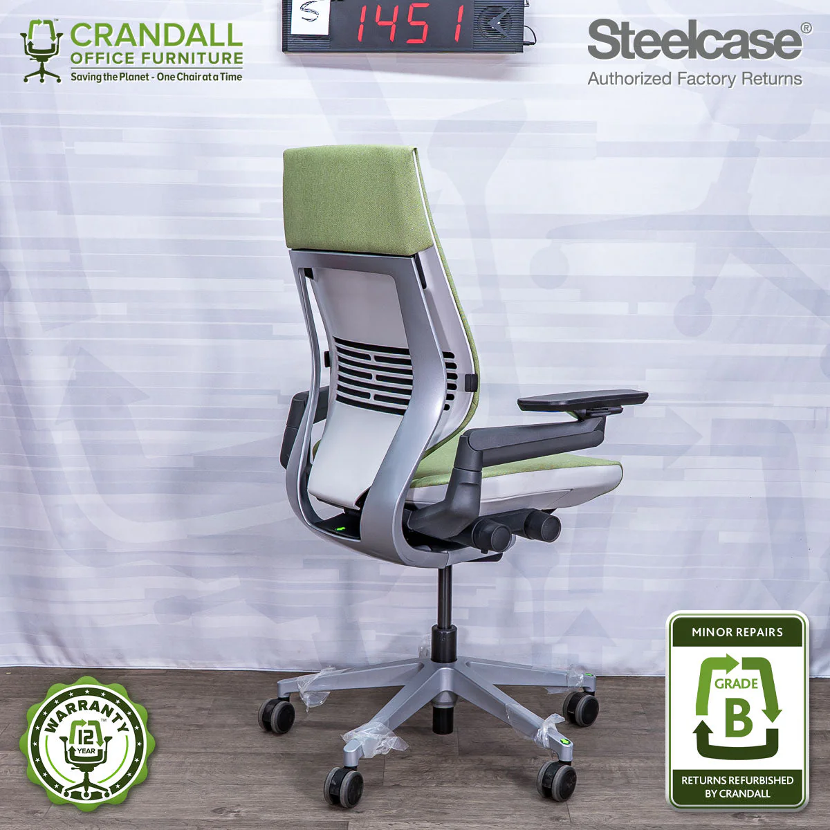 S-1451 - Steelcase Gesture  - Grade B - Image 2