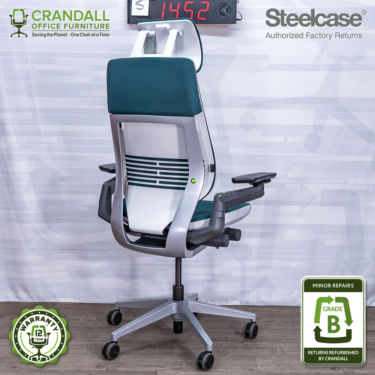 S-1452 - Steelcase Gesture  - Grade B - Image 2