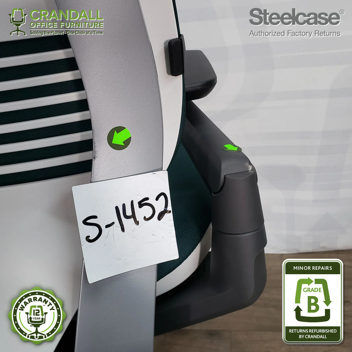 S-1452 - Steelcase Gesture  - Grade B - Image 3
