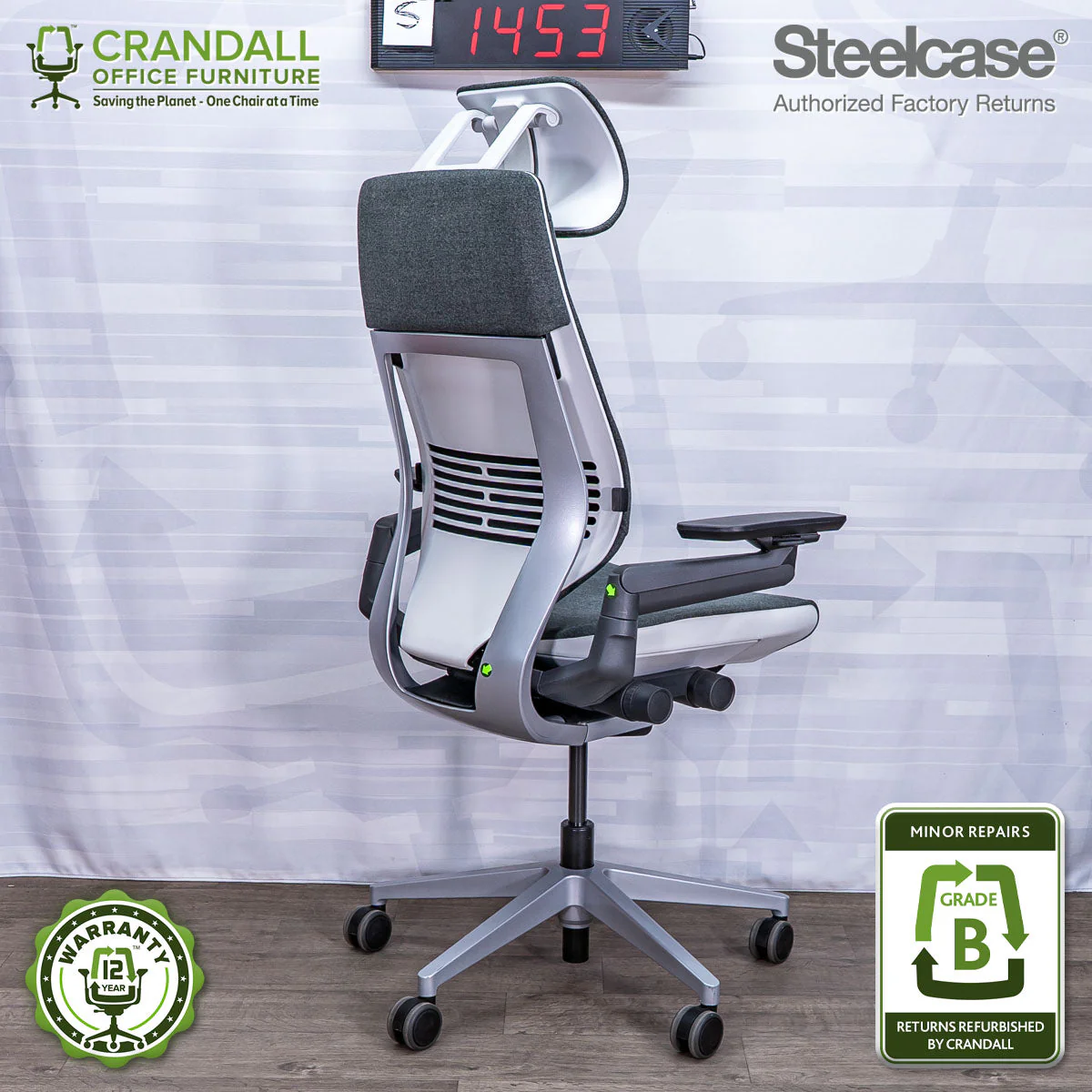 S-1453 - Steelcase Gesture  - Grade B - Image 2