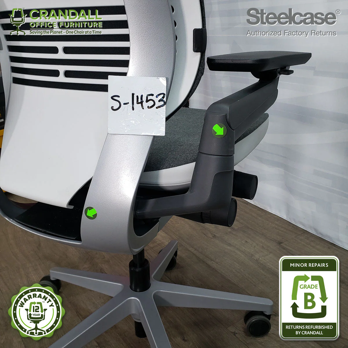S-1453 - Steelcase Gesture  - Grade B - Image 3