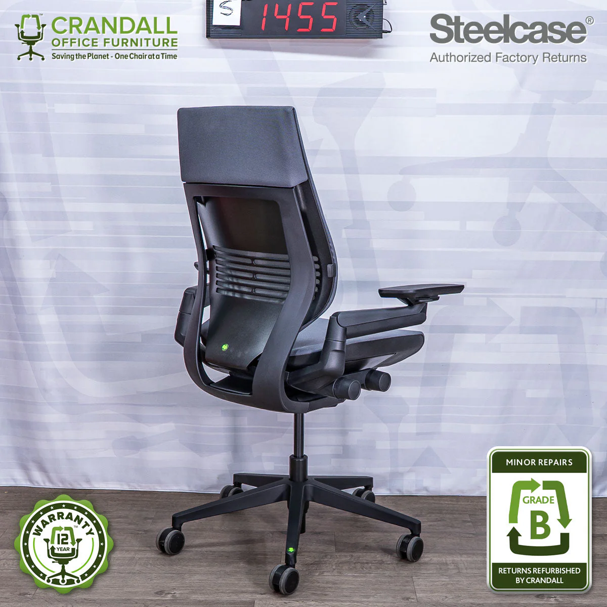S-1455 - Steelcase Gesture  - Grade B - Image 2