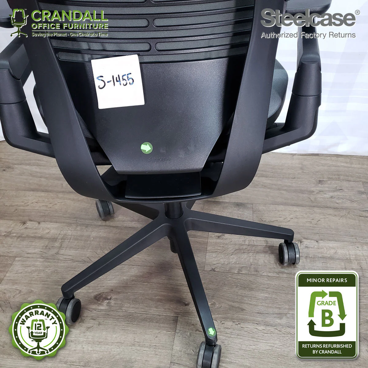 S-1455 - Steelcase Gesture  - Grade B - Image 3