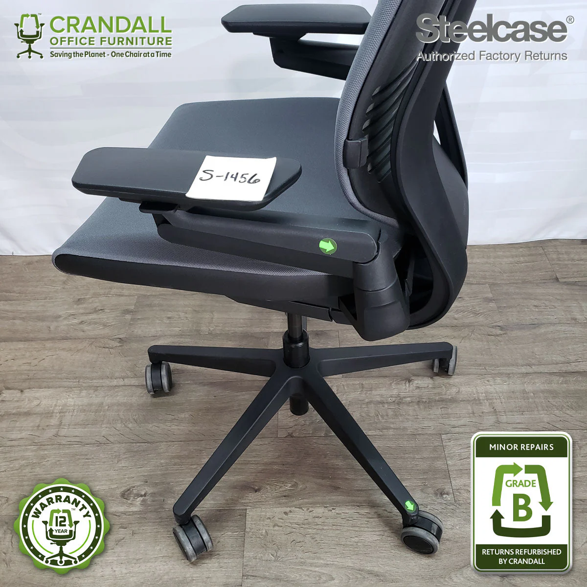 S-1456 - Steelcase Gesture  - Grade B - Image 3