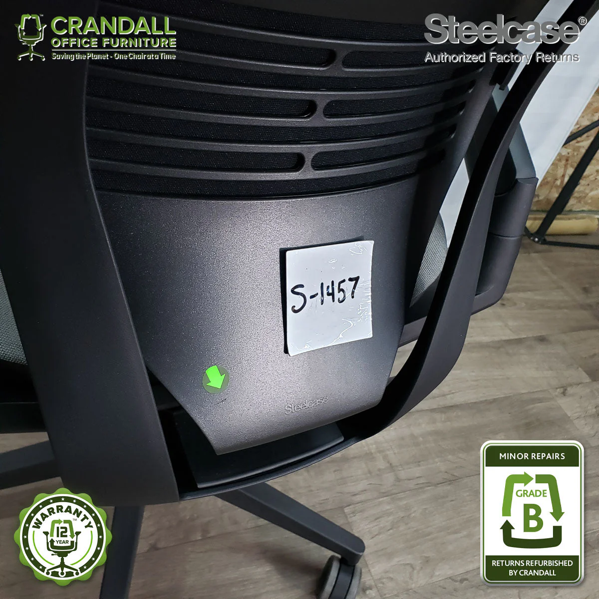 S-1457 - Steelcase Gesture  - Grade B - Image 3