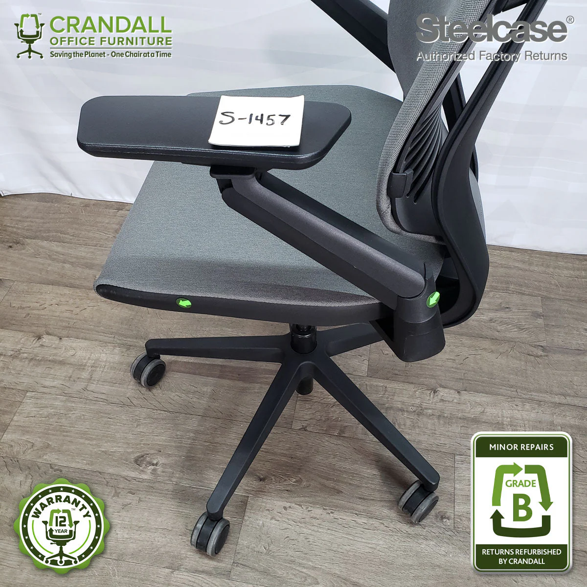 S-1457 - Steelcase Gesture  - Grade B - Image 4