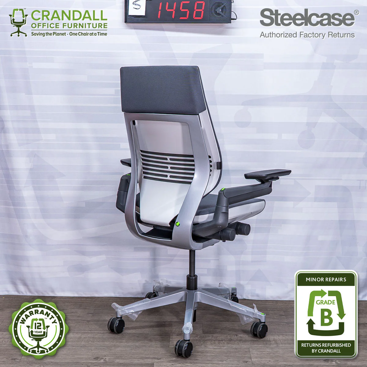 S-1458 - Steelcase Gesture  - Grade B - Image 2