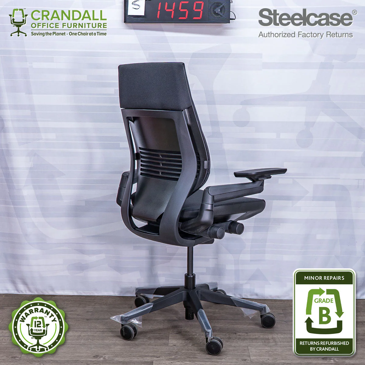 S-1459 - Steelcase Gesture  - Grade B - Image 2