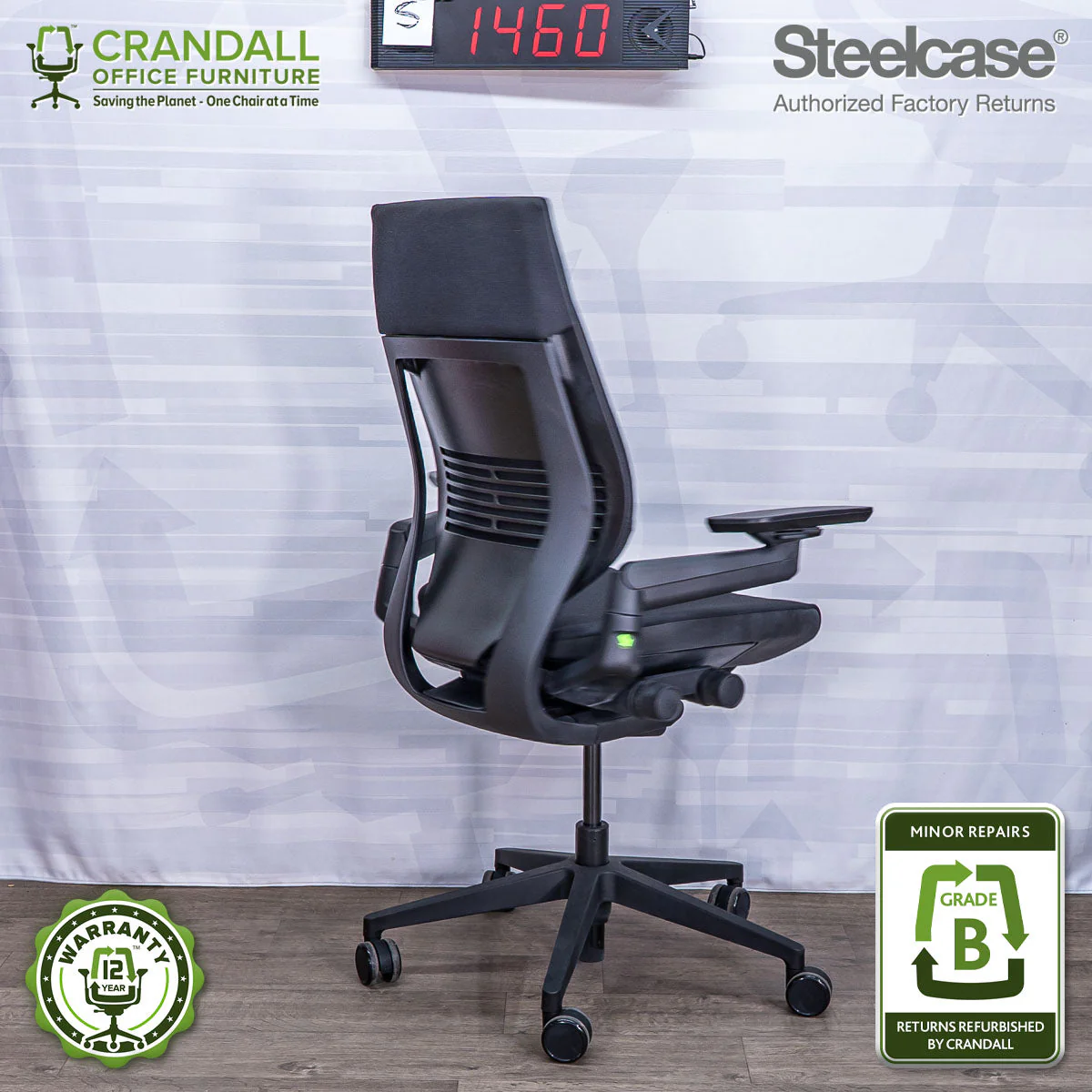 S-1460 - Steelcase Gesture  - Grade B - Image 2
