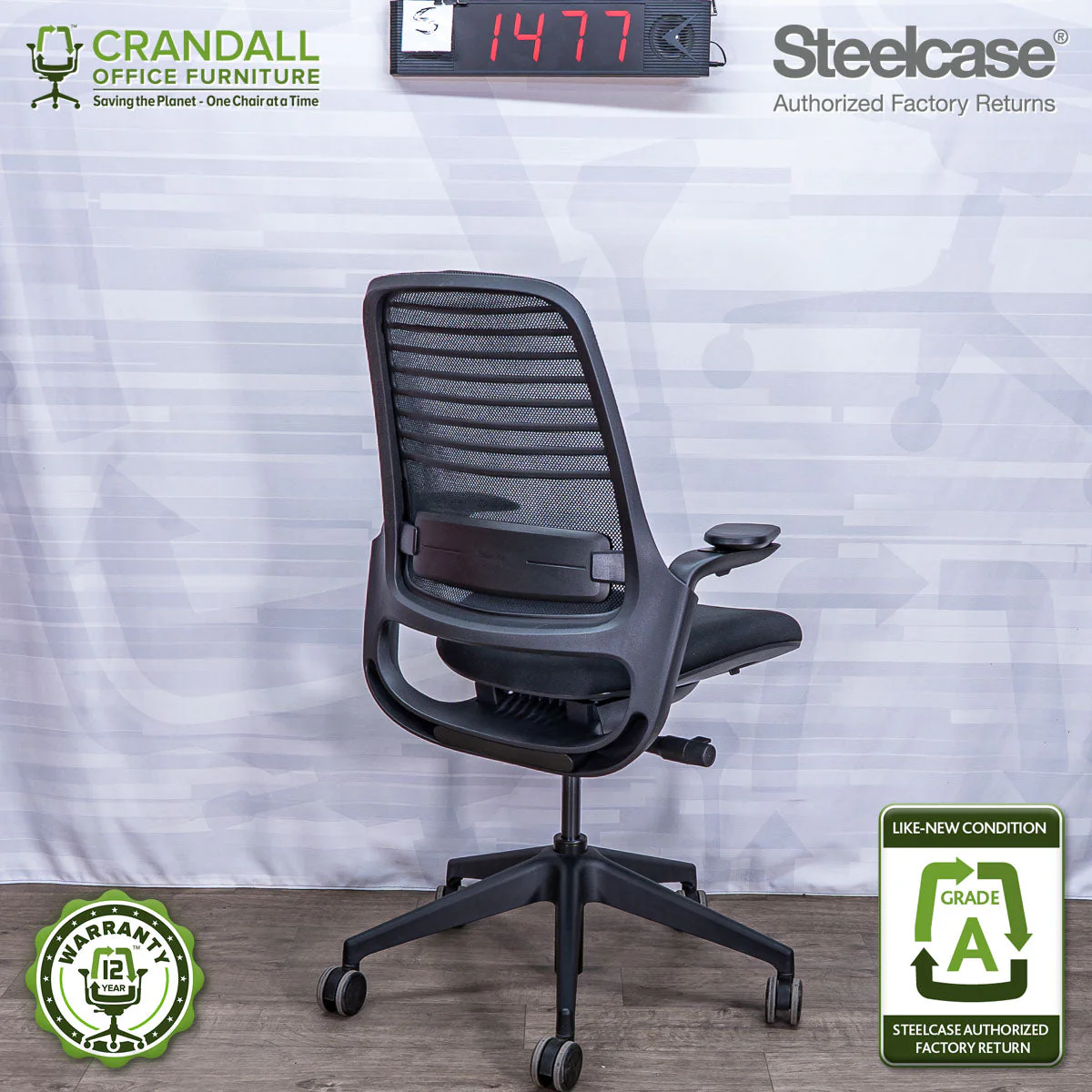 S-1477 - Steelcase Series 1  - Grade A - Image 2