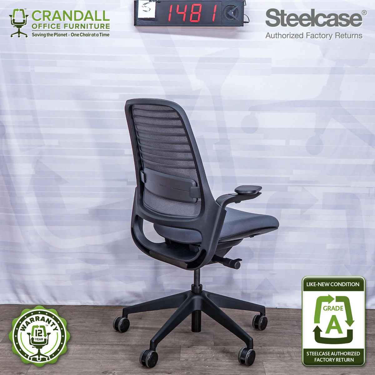 S-1481 - Steelcase Series 1  - Grade A - Image 2