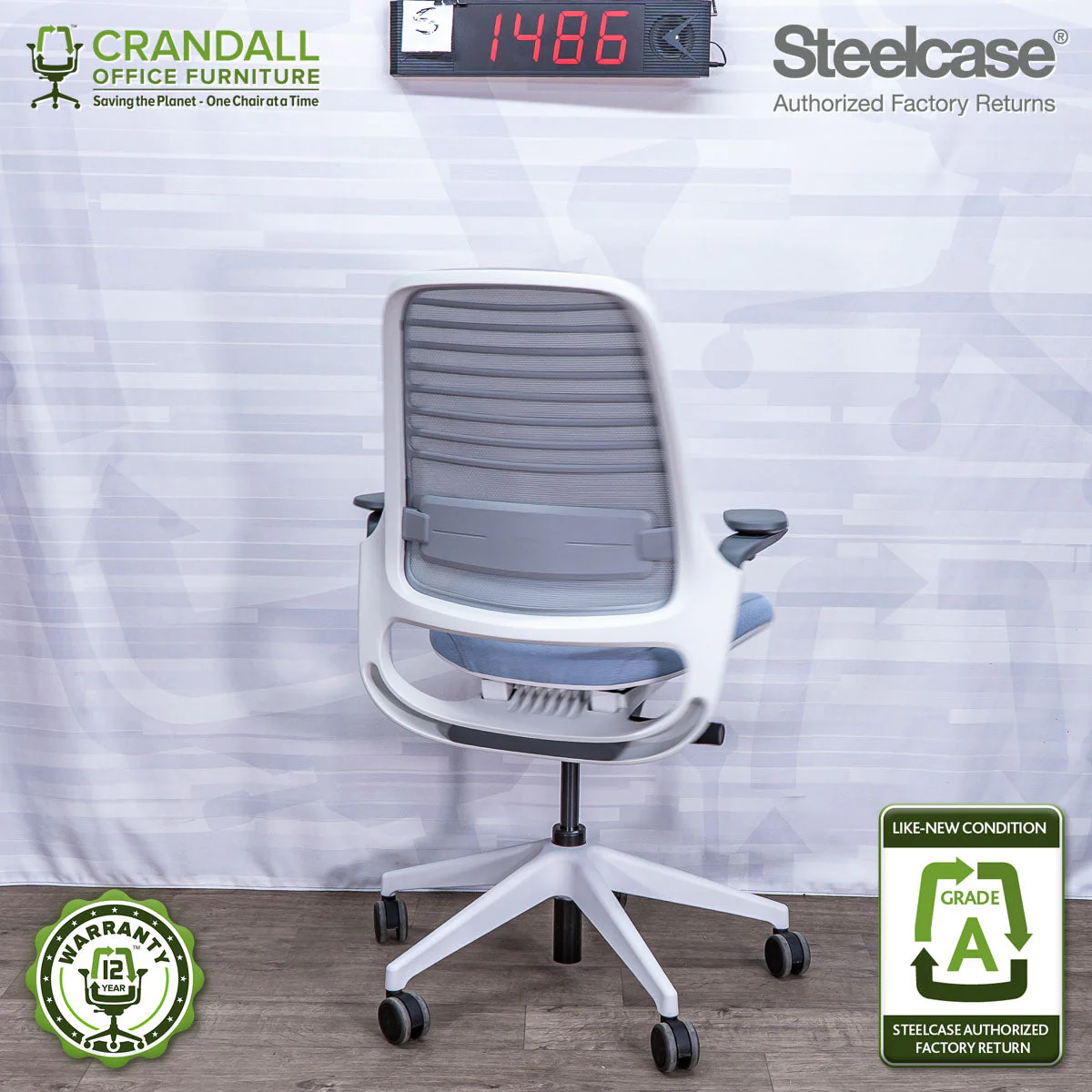 S-1486 - Steelcase Series 1  - Grade A - Image 2