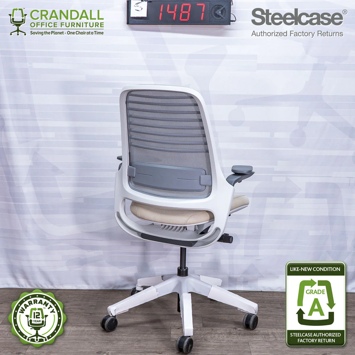 S-1487 - Steelcase Series 1 - Grade A - Image 2