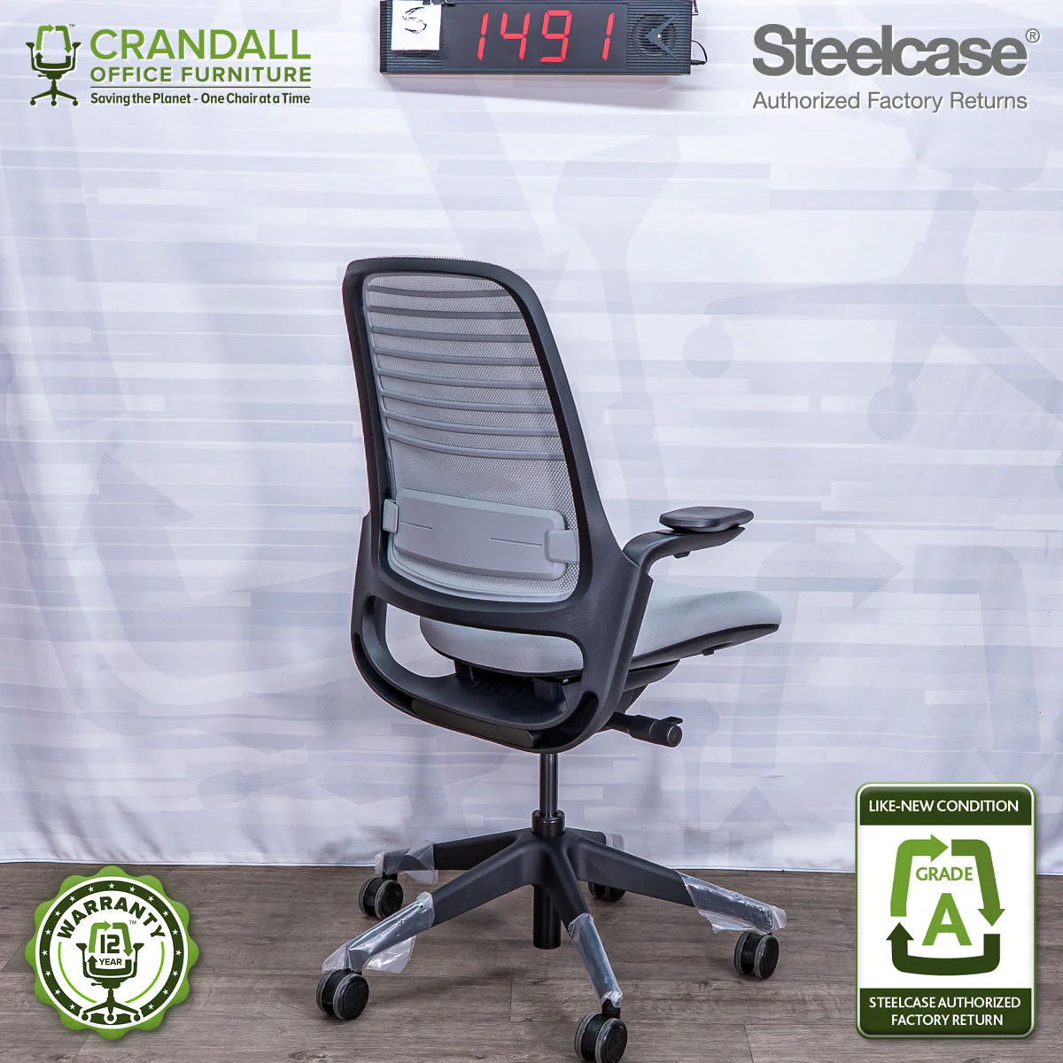 S-1491 - Steelcase Series 1  - Grade A - Image 2
