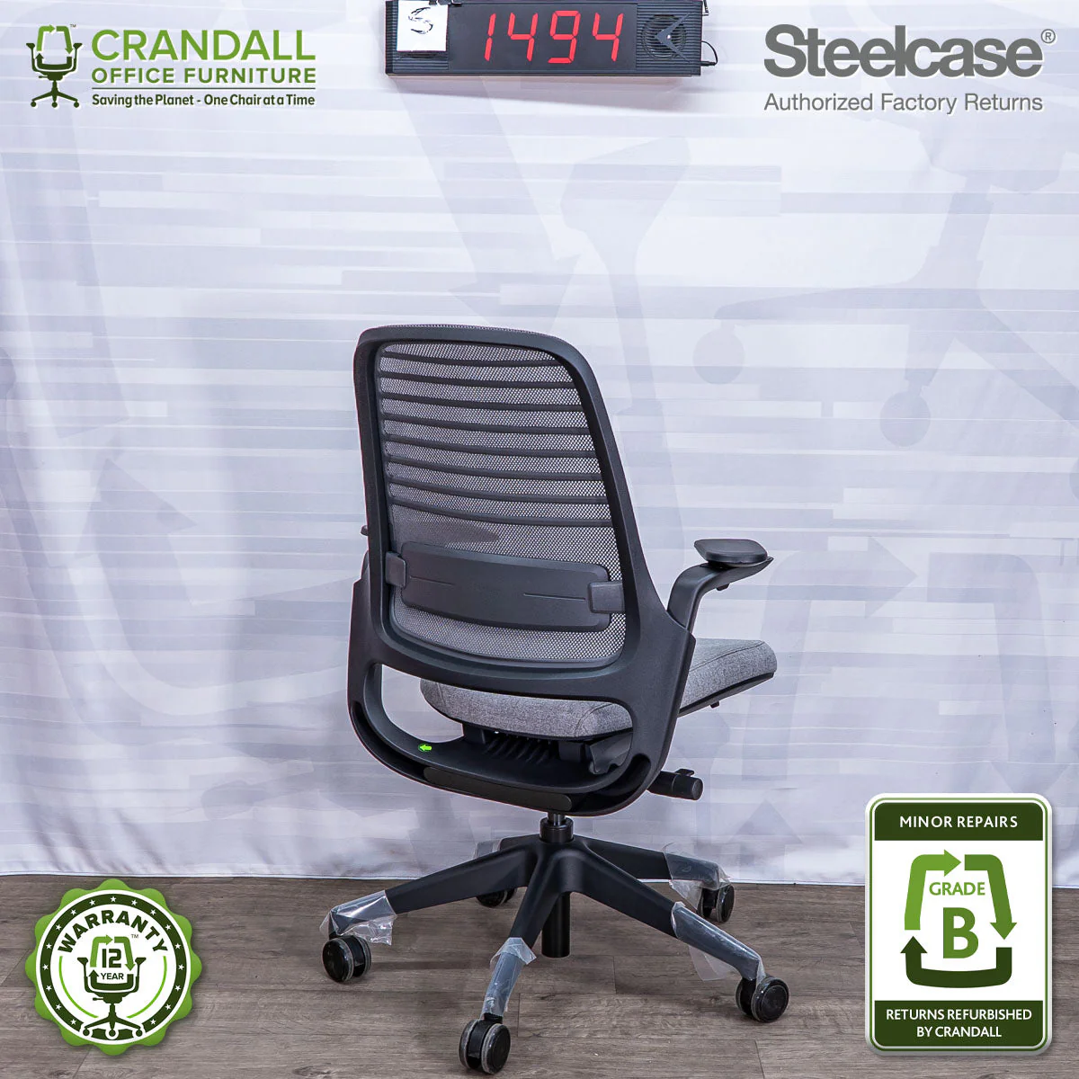 S-1494 - Steelcase Series 1 - Grade B - Image 2