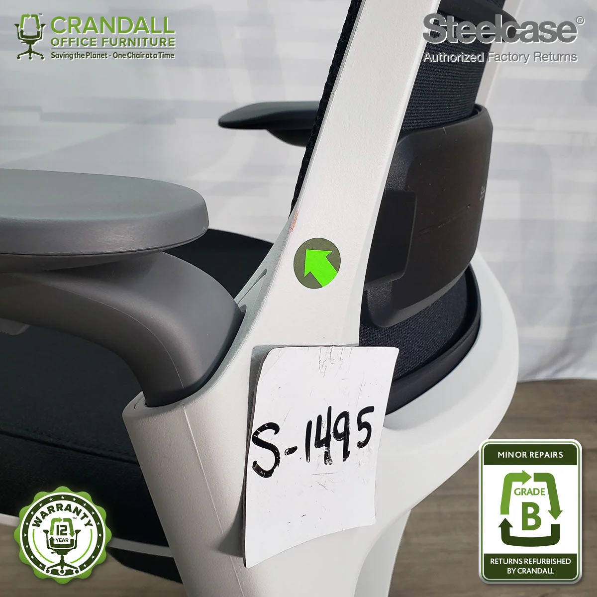 S-1495 - Steelcase Series 1 - Grade B - Image 3